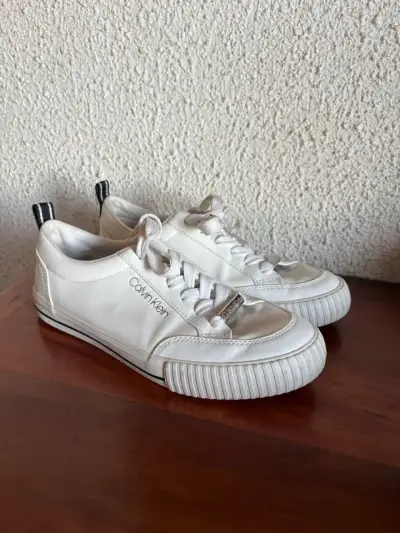 Zapatillas blancas Calvin Klein talla 38 - miniatura 1