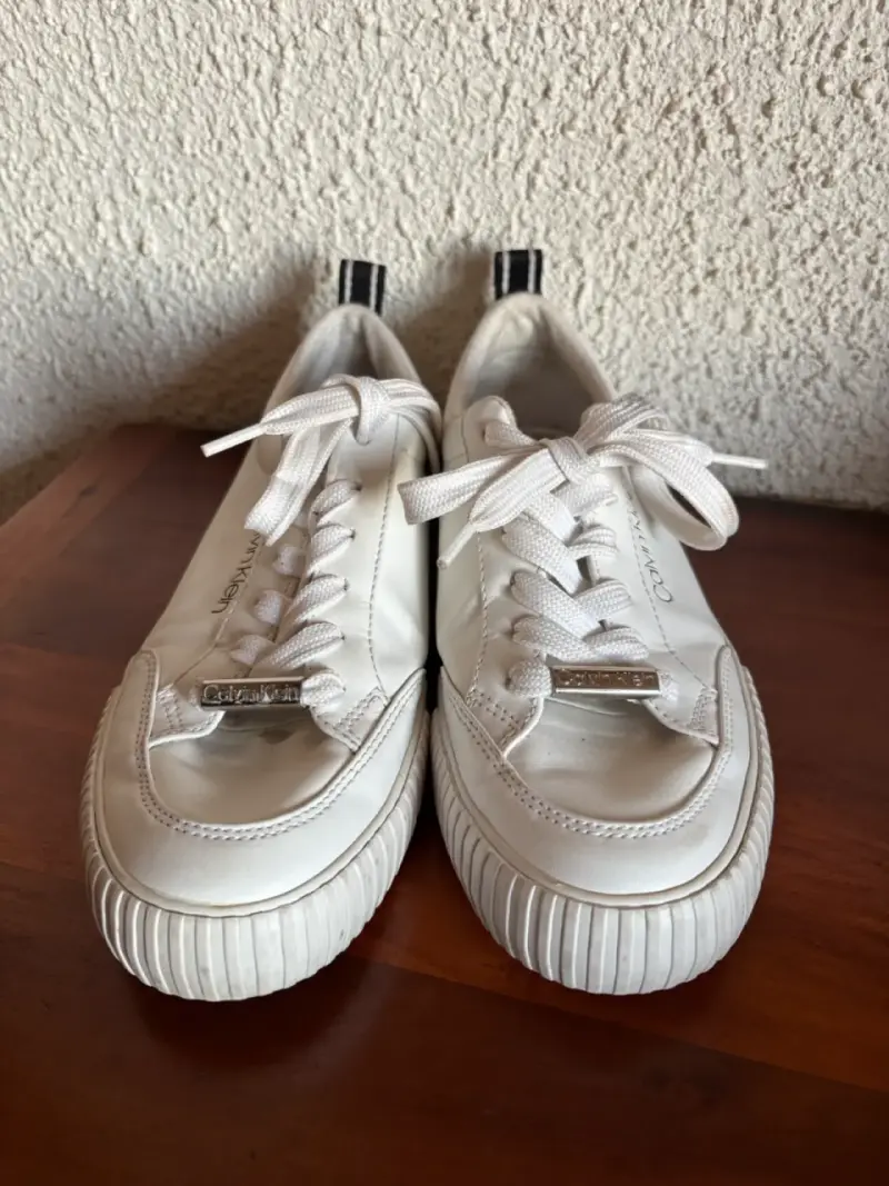 Zapatillas blancas Calvin Klein talla 38 - 2