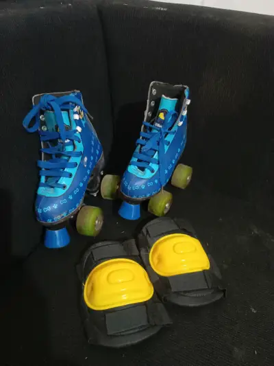 Set de patines Soy Luna con mochila y protecciones - miniatura 3