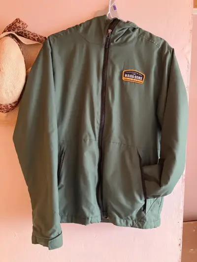 Chaqueta verde Maui and Sons con capucha - miniatura 1