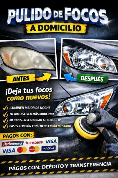 Servicio profesional de pulido de focos - miniatura 2