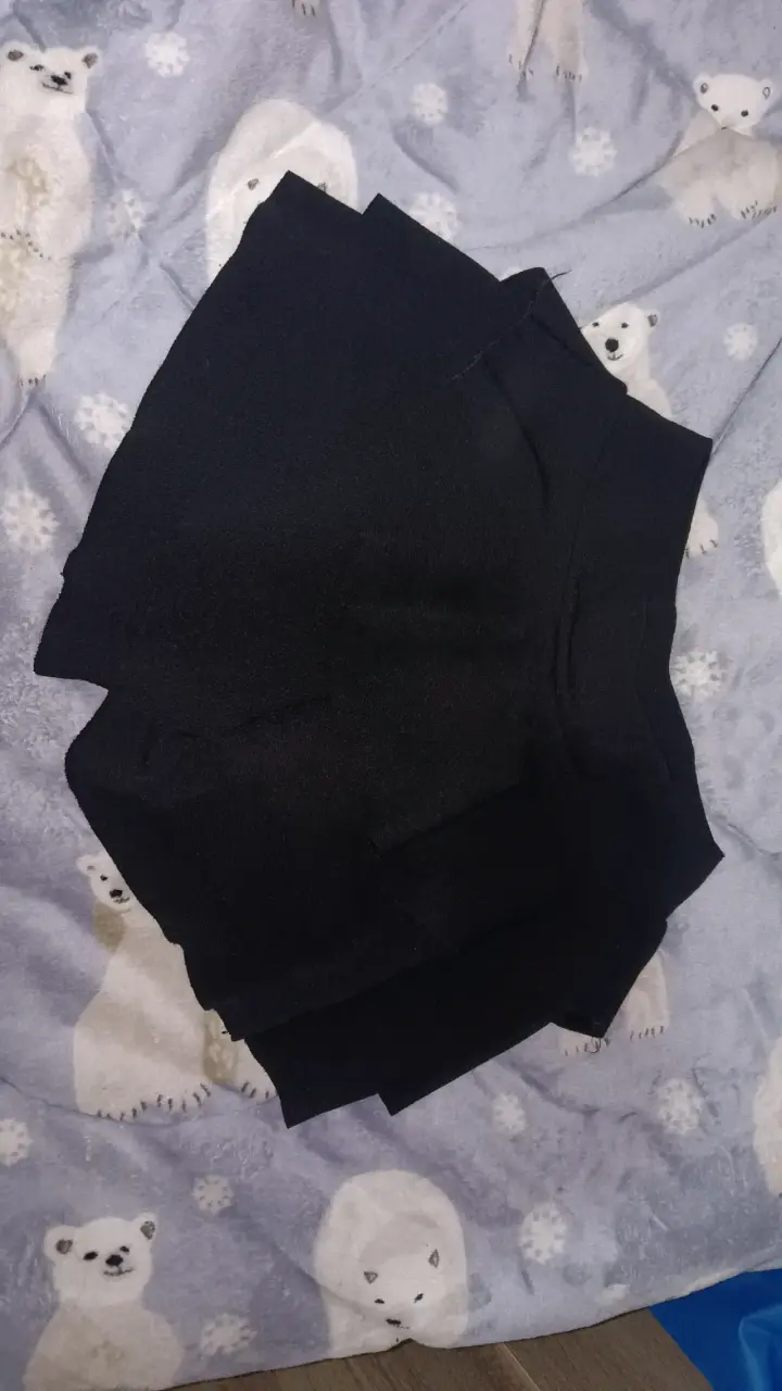 Falda short negra - 2