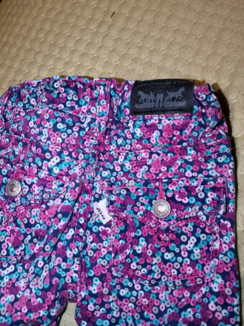 Pantalones florales para niña Levis - 3