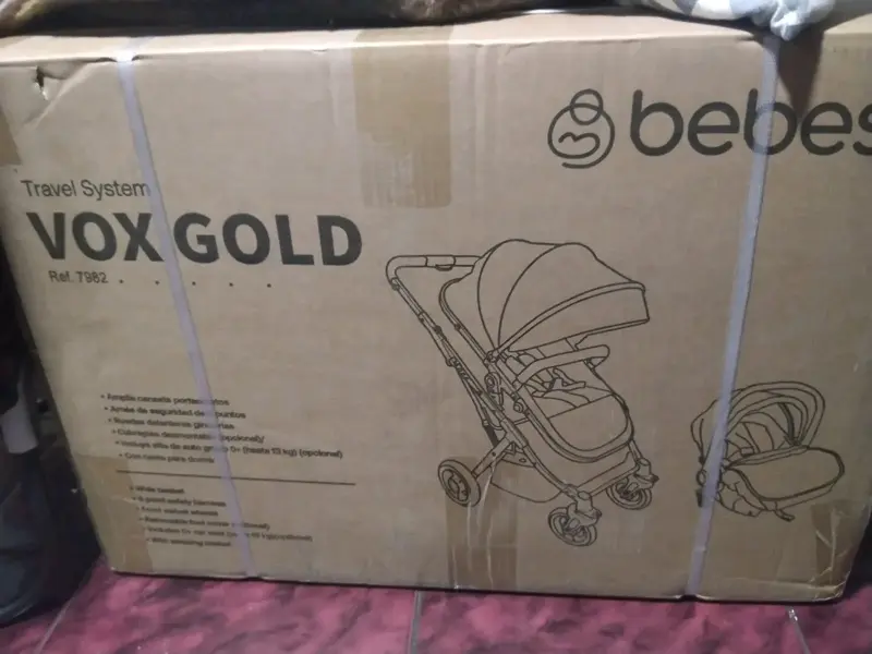 Coche Travel Vox Gold Bebesit negro - 2
