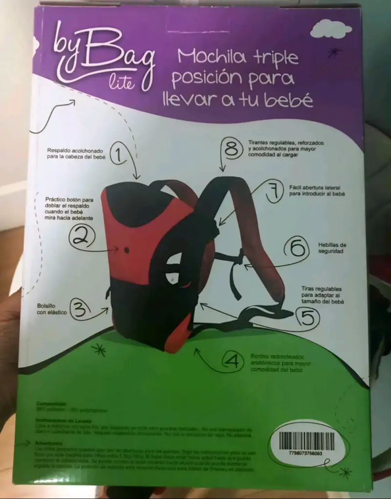 Portabebés Babasling 3 en 1 Bebesit - 4