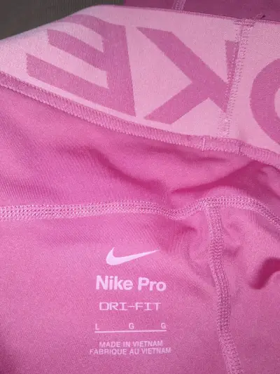 Calza deportiva Nike rosados nuevos talla L - miniatura 2