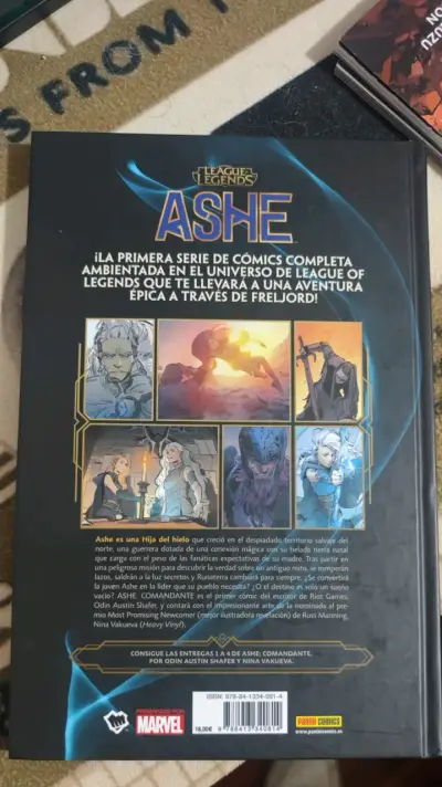 Cómic Ashe Comandante Marvel tapa dura - miniatura 2
