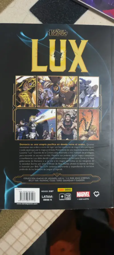 Cómic Marvel Lux League of Legends - miniatura 2