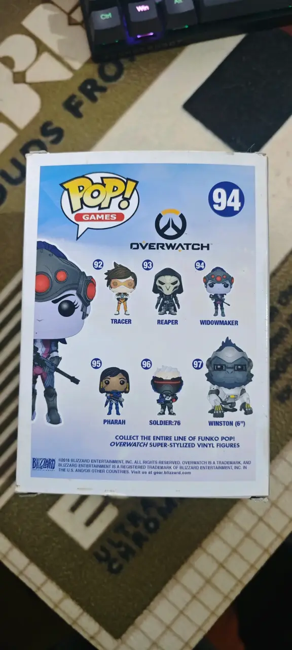 Figura Funko Pop Widowmaker Overwatch - 3