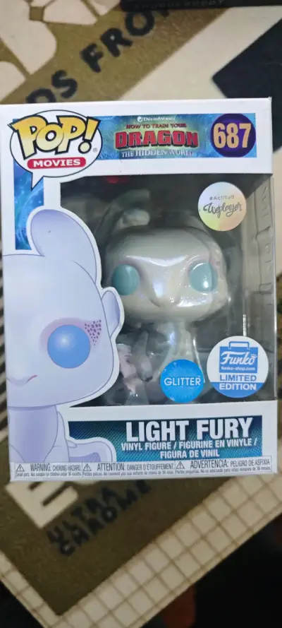 Funko Pop Light Fury Edición Limitada - miniatura 1