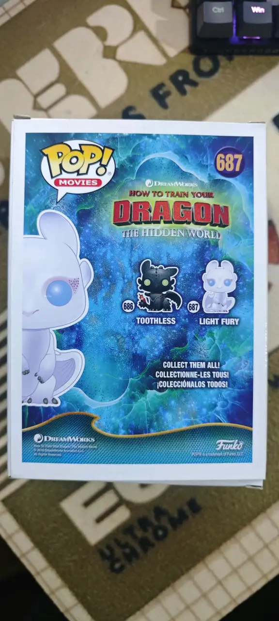 Funko Pop Light Fury Edición Limitada - 3