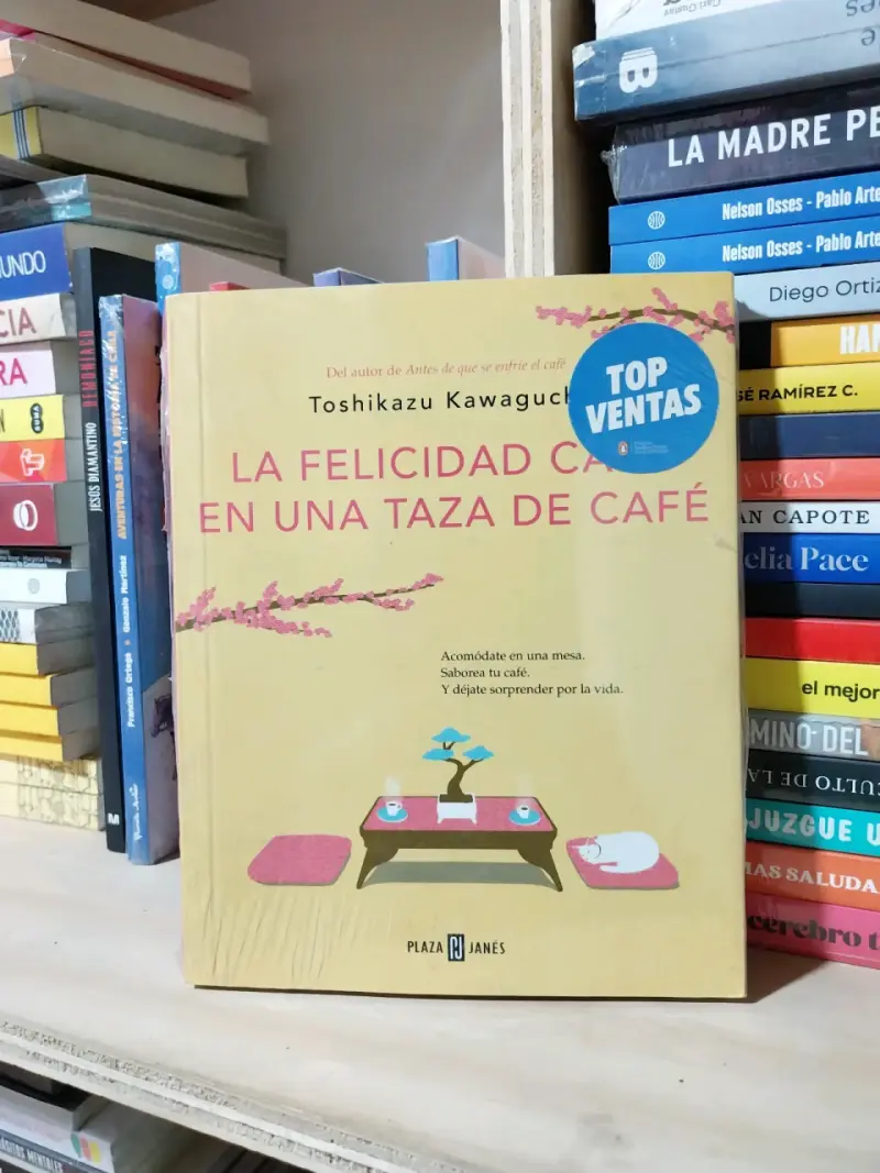 Libro 'La felicidad cabe en una taza de café'