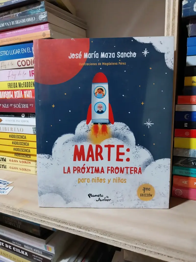 Libro 'Marte: La Próxima Frontera' para niños