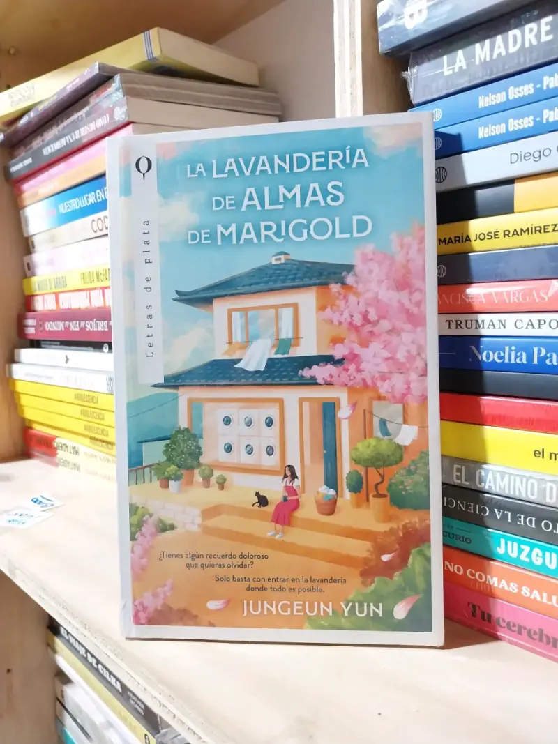 Libro 'La lavandería de almas de Marigold' de Jungeun Yun