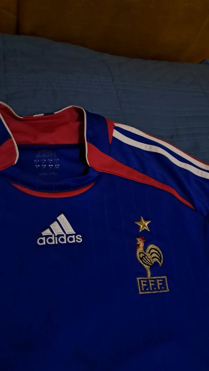 Camiseta Adidas selección Francia azul - 2