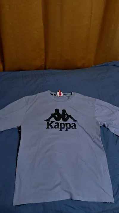 Polera Kappa azul claro Oversize - miniatura 1