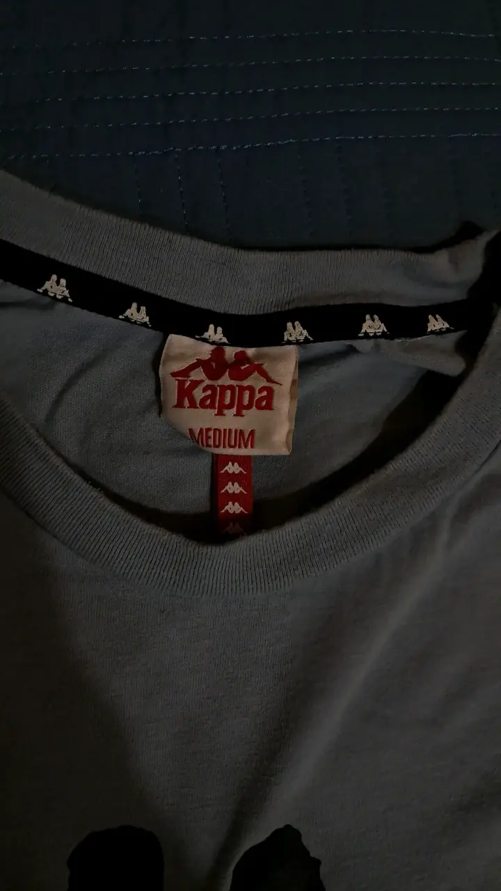 Polera Kappa azul claro Oversize - 2