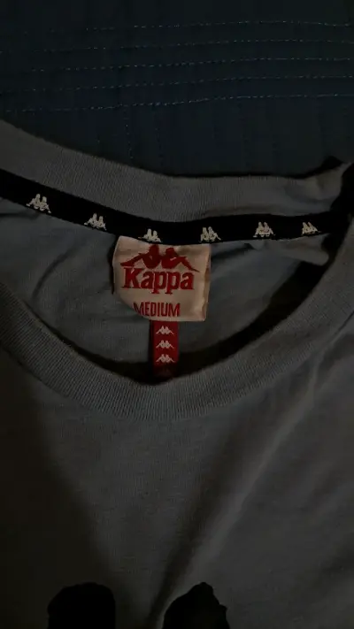 Polera Kappa azul claro Oversize - miniatura 2