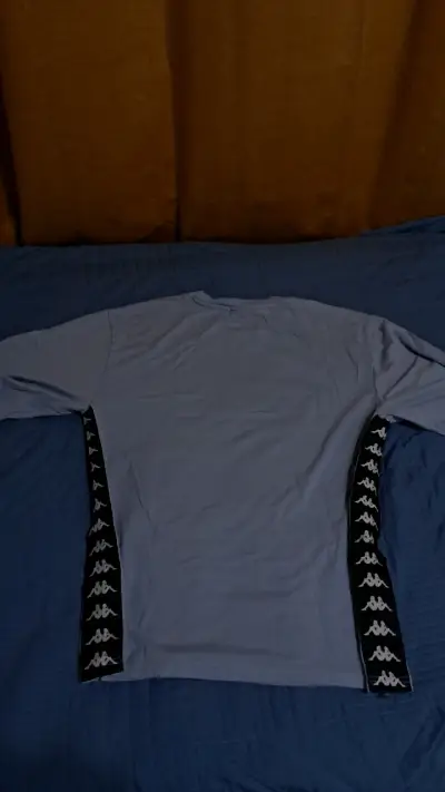 Polera Kappa azul claro Oversize - miniatura 4
