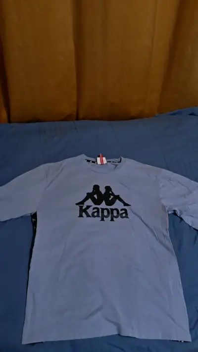Polera Kappa azul claro Oversize - miniatura 5