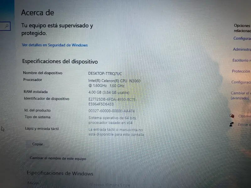 Notebook HP con pantalla de 15 pulgadas - 3