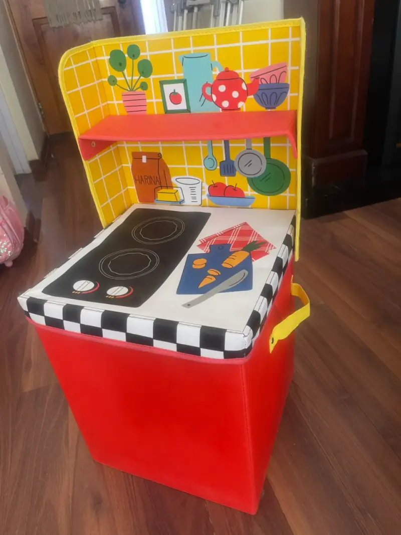 Cocina de juguete plegable para niños - 1