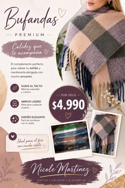 Bufanda premium - miniatura 1