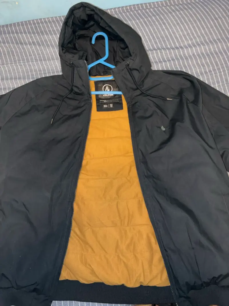 Chaqueta Volcom negra con capucha Volcom XL - 2