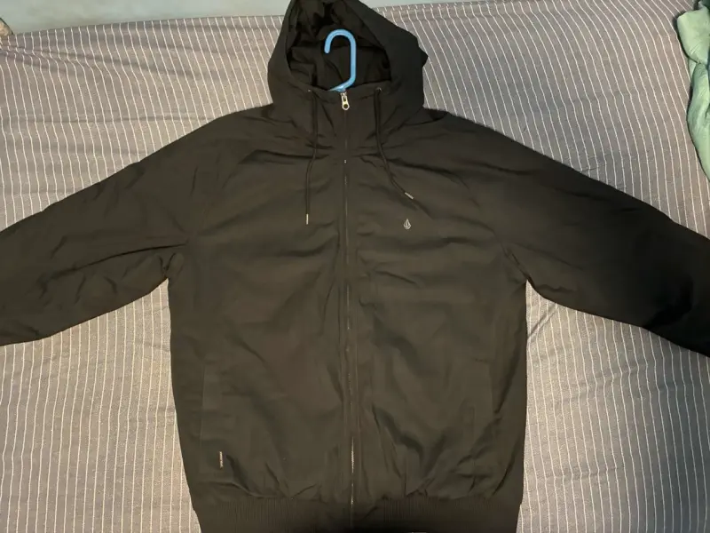 Chaqueta Volcom negra con capucha Volcom XL - 3