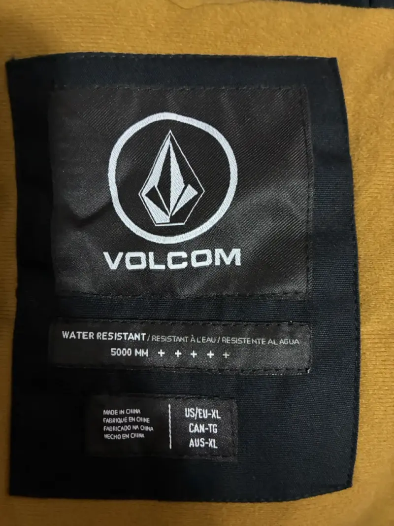 Chaqueta Volcom negra con capucha Volcom XL - 6