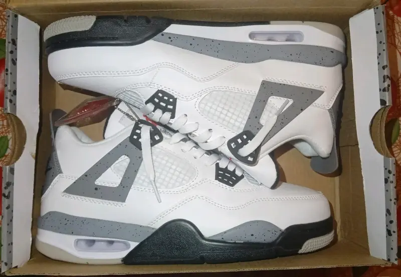 Jordan retro 4 White Cement - 6