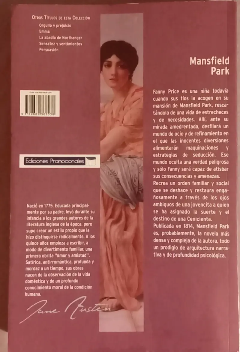 Libro 'Mansfield Park' de Jane Austen - 2