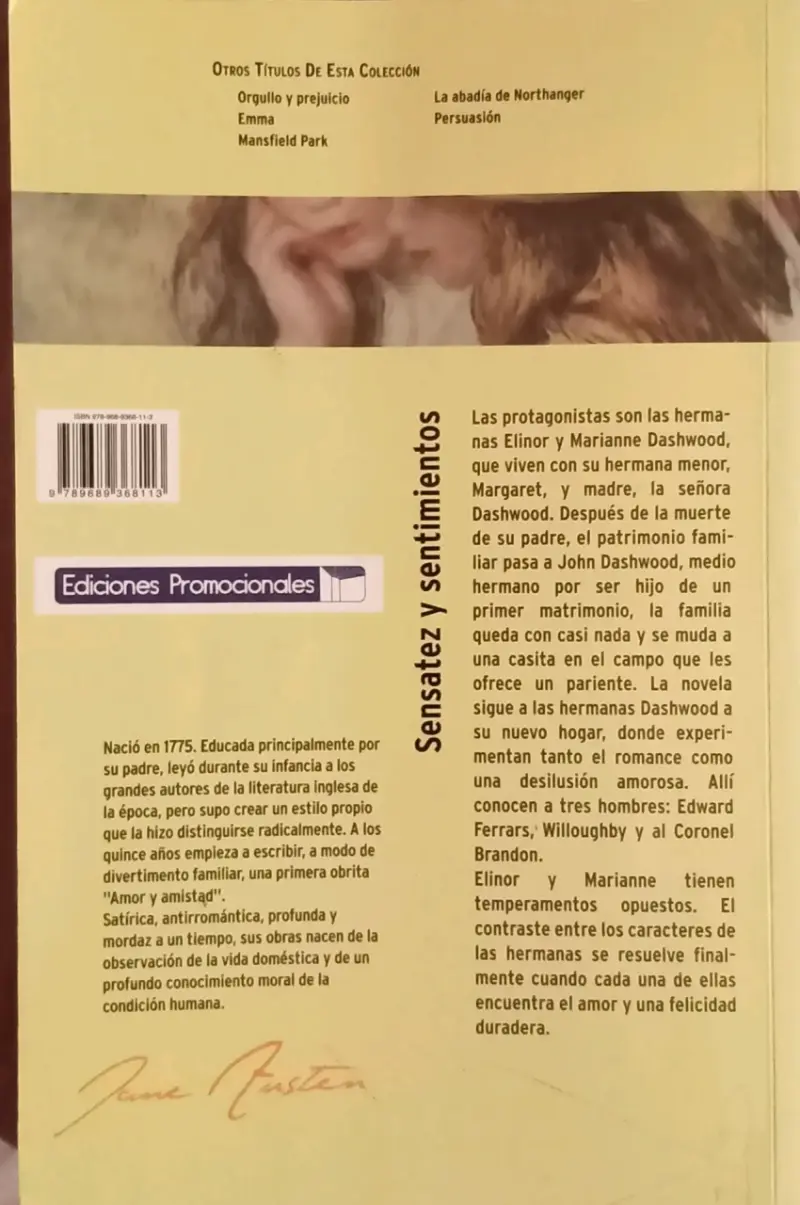 Libro 'Sensatez y Sentimientos' de Jane Austen - 2
