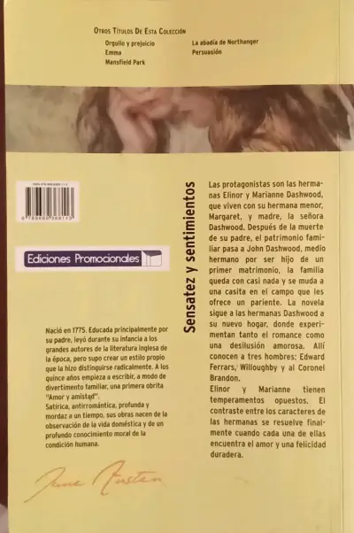 Libro 'Sensatez y Sentimientos' de Jane Austen - miniatura 2