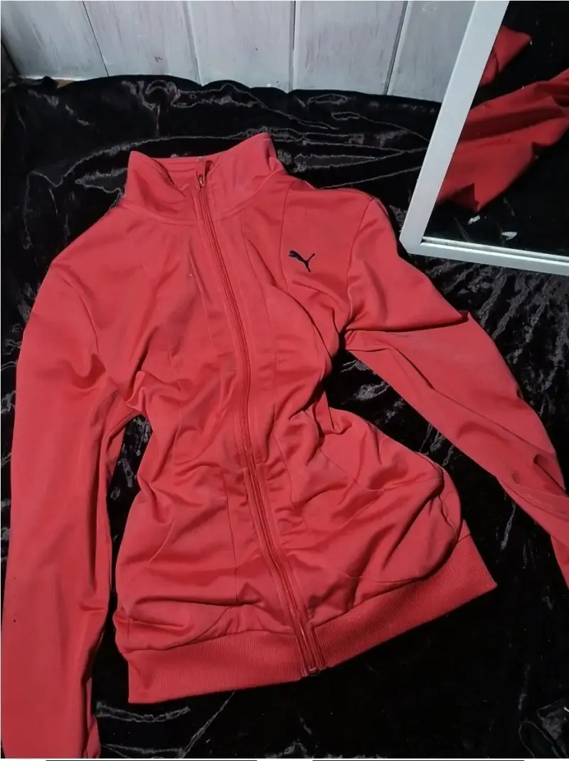 Chaqueta deportiva fuccia Puma para mujer