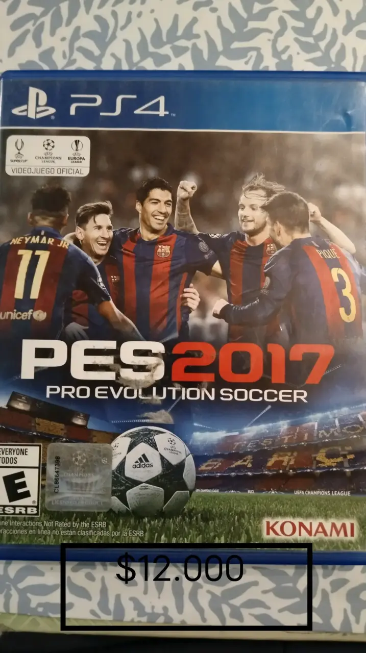 Juego PS4 PES 2017 Pro Evolution Soccer - 1