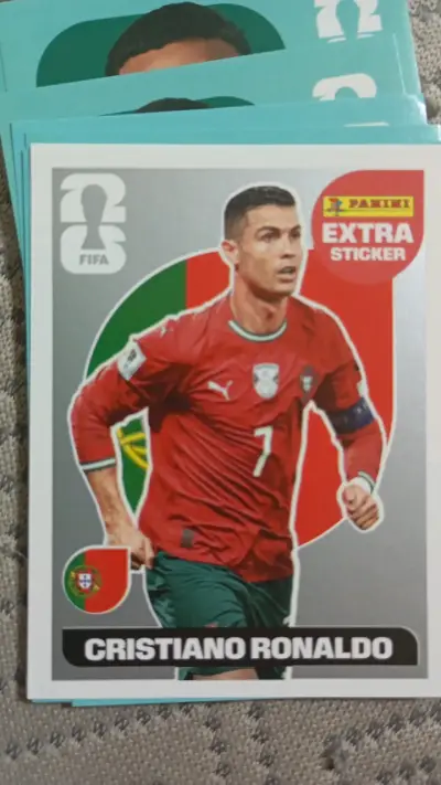 Extra sticker de Mohamed Salah y Cristiano Ronaldo - miniatura 2
