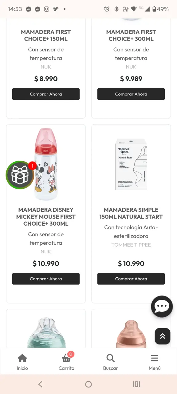 Mamadera Tommee Tippee Natural Start - 4