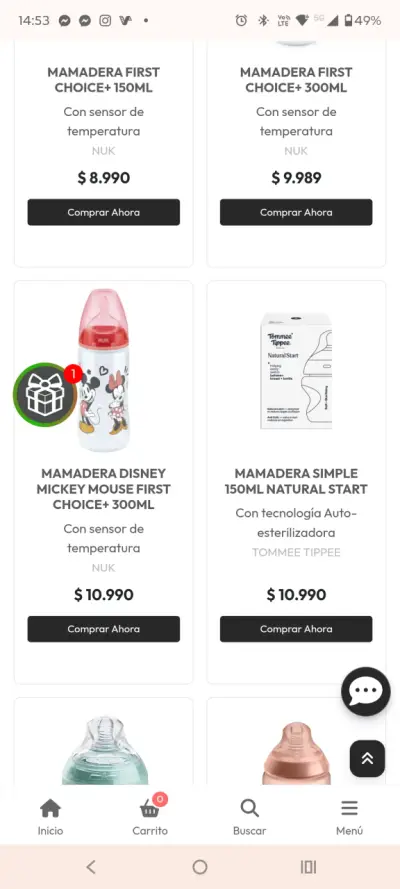 Mamadera Tommee Tippee Natural Start - miniatura 4