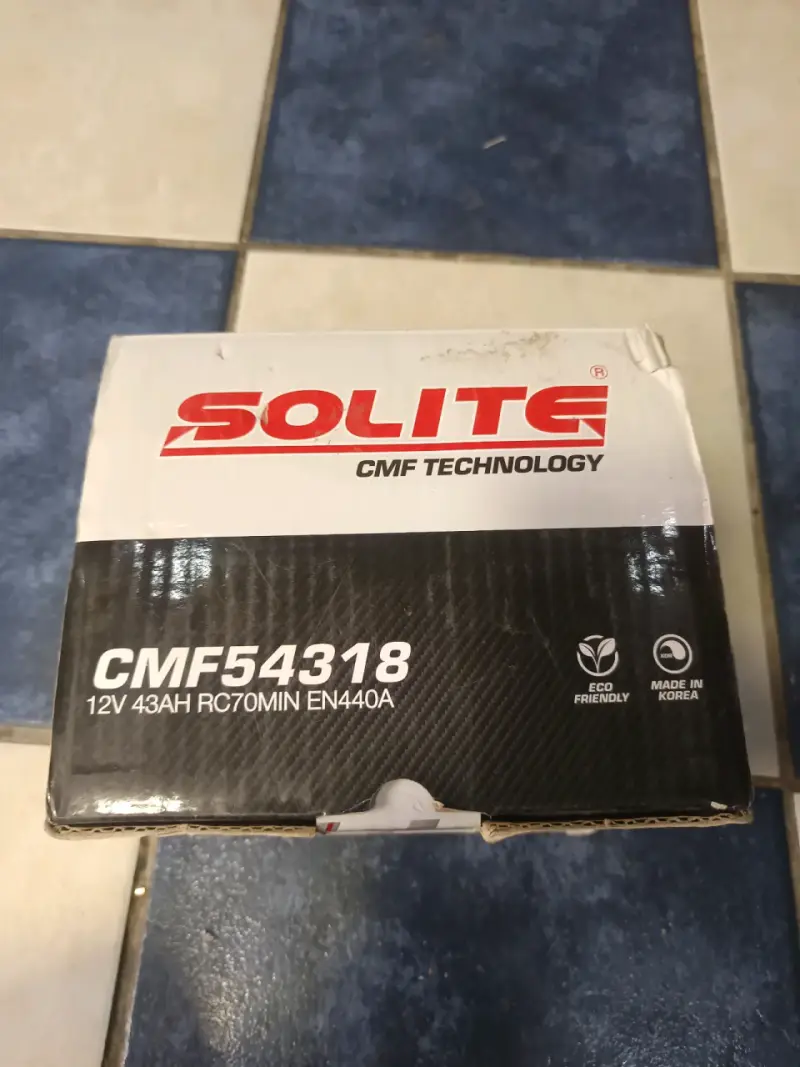 Batería Solite CMF54318 12V 43AH