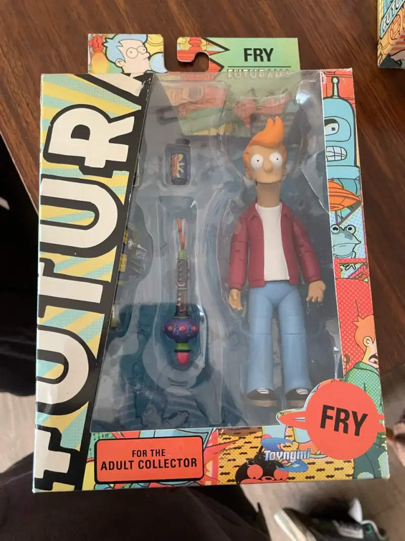 Figuras de colección Futurama Fry y Bender - 2