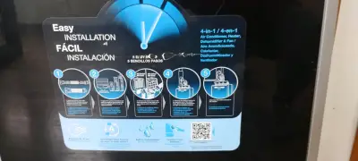 Aire acondicionado 4 en 1 fácil instalación - miniatura 1