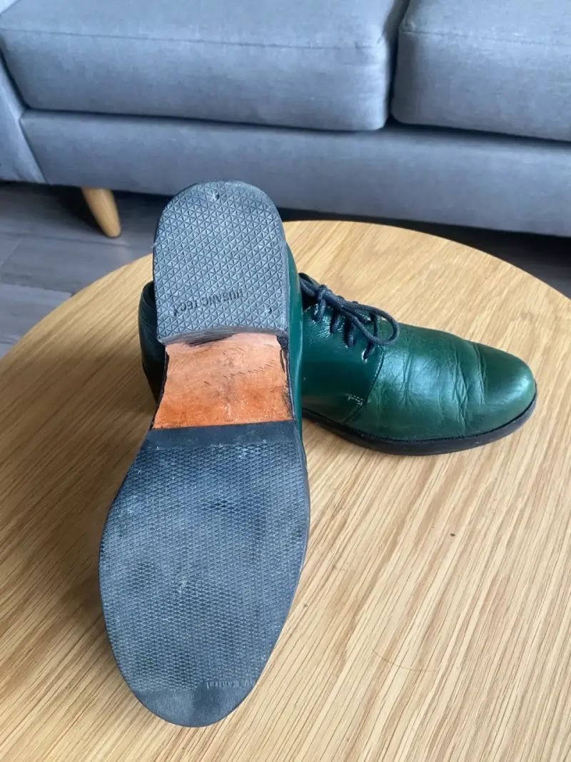 Zapatos verdes de cuero Nalca talla 37 - 3