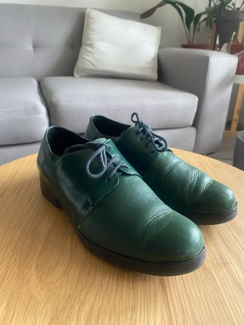 Zapatos verdes de cuero Nalca talla 37 - 5