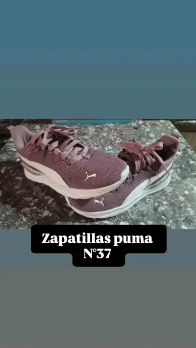 Zapatillas Puma color lila talla 37 - miniatura 1