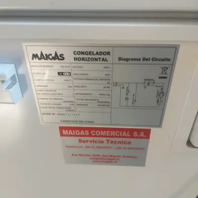 Congelador Mademsa Magas Home A+ - miniatura 4