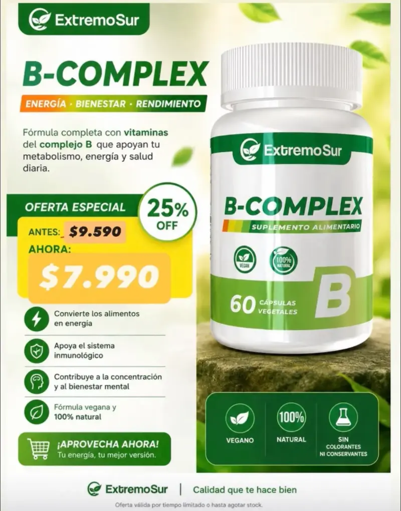 Suplemento ExtremoSur B-Complex