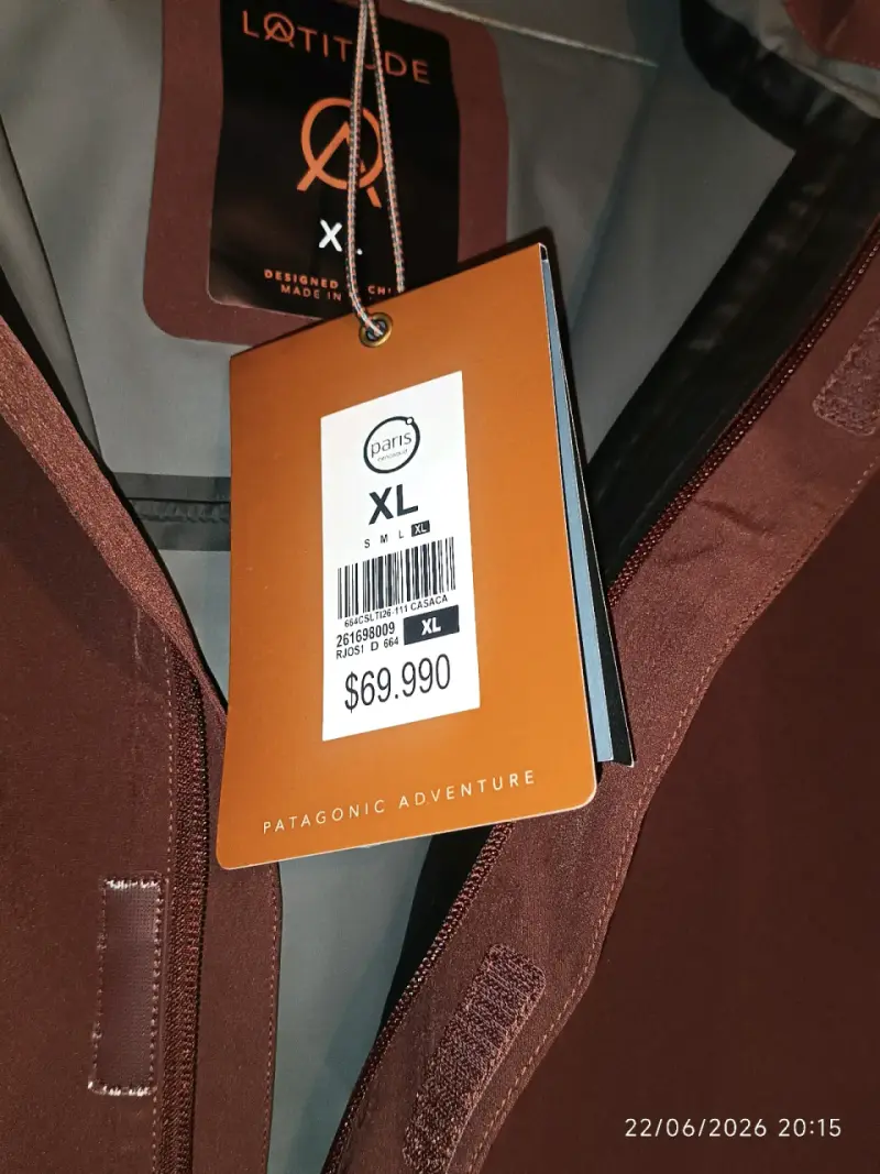 Chaqueta Latitude XL marrón para aventura - 1