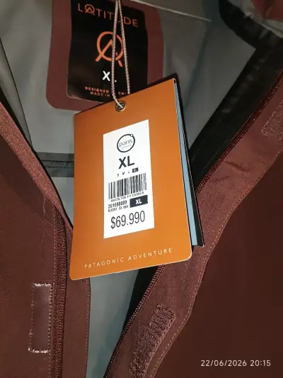 Chaqueta Latitude XL marrón para aventura - miniatura 1