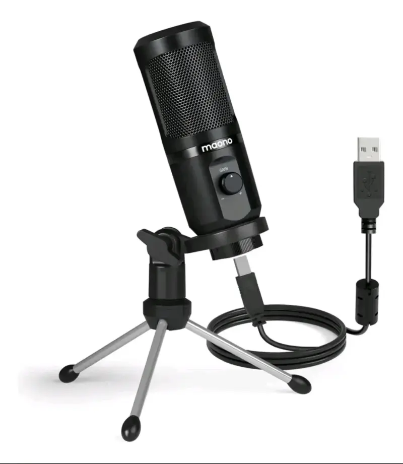 Micrófono USB Maono con trípode - 1